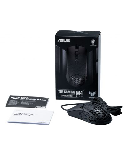Гейминг мишка ASUS - TUF Gaming M4 air, оптична, черна - 9