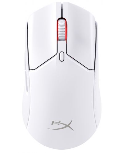 Гейминг мишка HyperX - Pulsefire Haste 2, оптична, безжична, бяла - 1