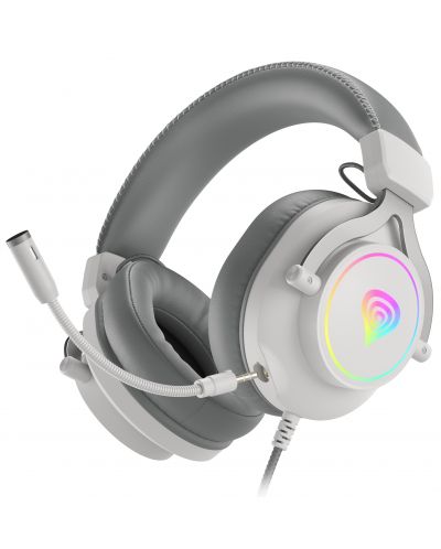 Гейминг слушалки Genesis - Neon 750 RGB, бели - 3