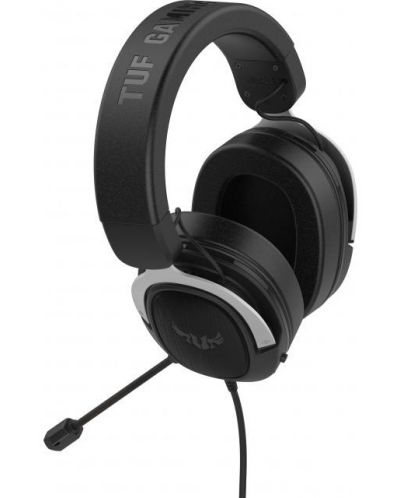 Гейминг слушалки ASUS - TUF Gaming H3, Silver - 4