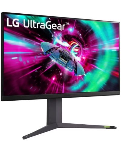 Гейминг монитор LG - UltraGear 32GR93U-B, 32'', UHD, 4K, 144Hz, 1ms - 3