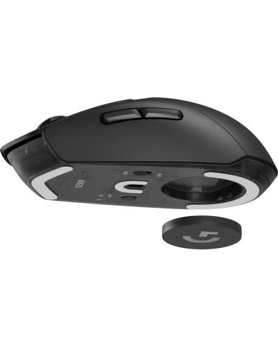 Гейминг мишка Logitech - G309 LIGHTSPEED, оптична, безжична, черна - 3