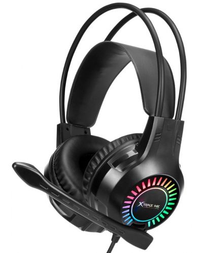 Гейминг слушалки Xtrike ME - GH-709, PS4/PS5, черни - 1