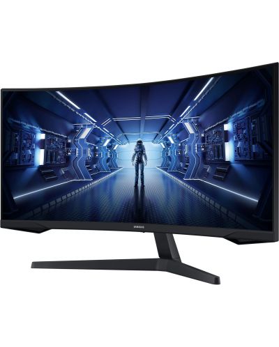 Гейминг монитор Samsung - LC34G55T, 34'', 165Hz, 1ms, FreeSync, Curved - 2