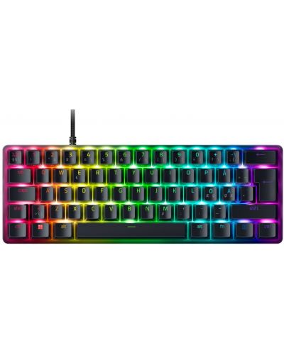 Гейминг клавиатура Razer - Huntsman Mini Analog, RGB, черна - 1