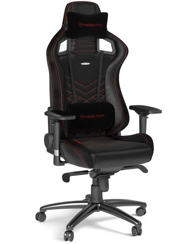Гейминг стол noblechairs - EPIC Faux Leather, Black/Red