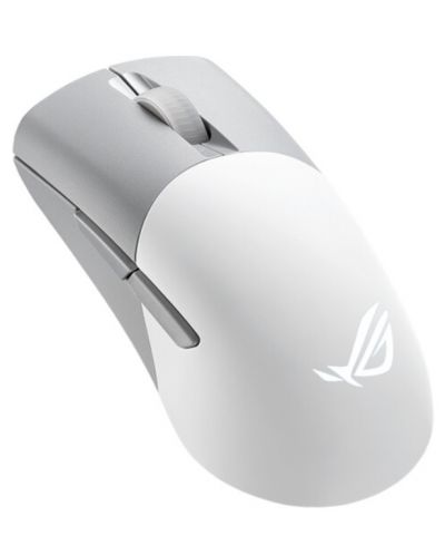 Гейминг мишка ASUS - ROG Keris, оптична, безжична, бяла - 1