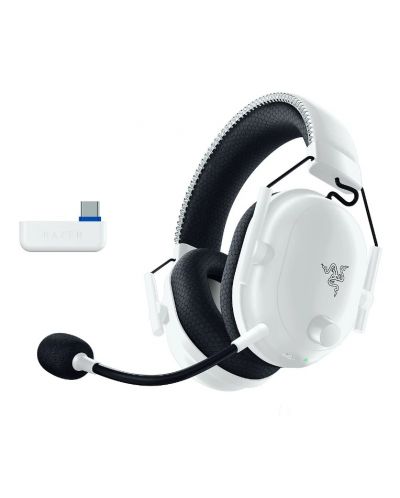 Гейминг слушалки Razer - BlackShark V2 Pro, PlayStation, безжични, бели - 1