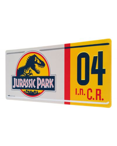 Гейминг подложка за мишка Erik - Jurassic Park, XL, мека, многоцветна - 2