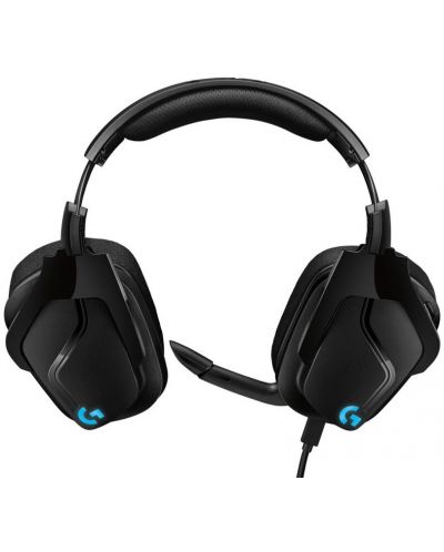 Гейминг слушалки Logitech - G635, черни - 12