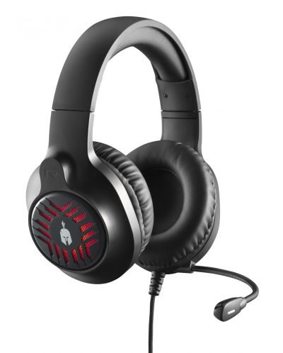 Гейминг слушалки Spartan Gear - Medusa, PC/PS/Xbox/Switch, черни - 1