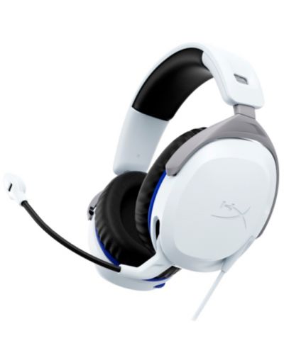 Гейминг слушалки HyperX - Cloud Stinger, PS5/PS4, бели - 1