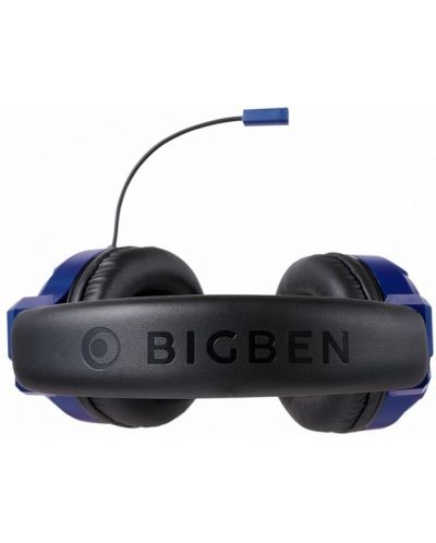 Гейминг слушалки Nacon - Bigben PS4 Official Headset V3, сини - 4