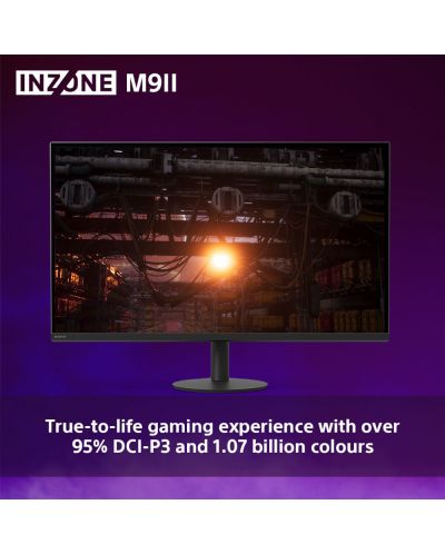 Гейминг монитор Sony - Inzone M9 II, 26.9'', 4K, 160Hz, 1ms, IPS, черен - 6