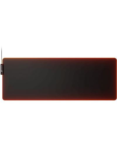 Гейминг подложка за мишка COUGAR - Neon X, XL, мека, черна - 1