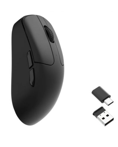 Гейминг мишка Keychron - M2, оптична, безжична, черна - 2