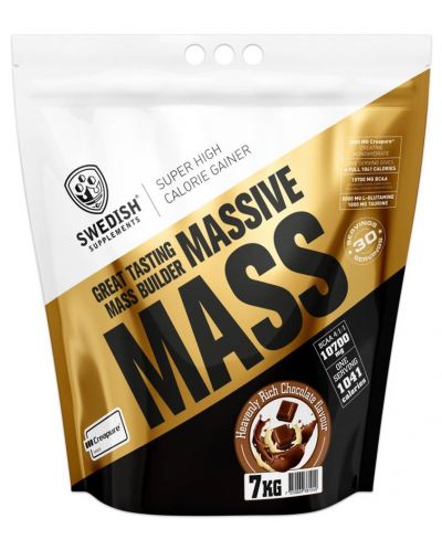 Massive Mass, шоколадов рай, 7 kg, Swedish Supplements - 1