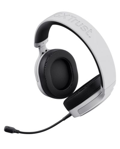 Гейминг слушалки Trust - GXT 498W Forta, PS5, бели - 2