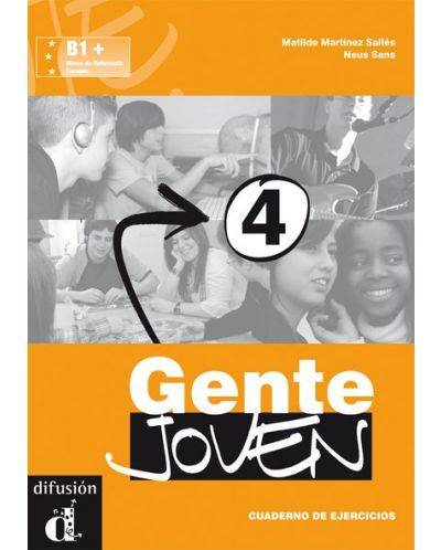 Gente Joven: Испански език - ниво B1+ + CD (учебна тетрадка)