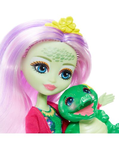 Игрален комплект Mattel Enchantimals - На зъболекар с Andie Alligator и Marshy - 6