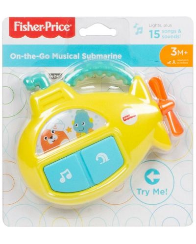 Музикална играчка Fisher Price - Подводница - 2