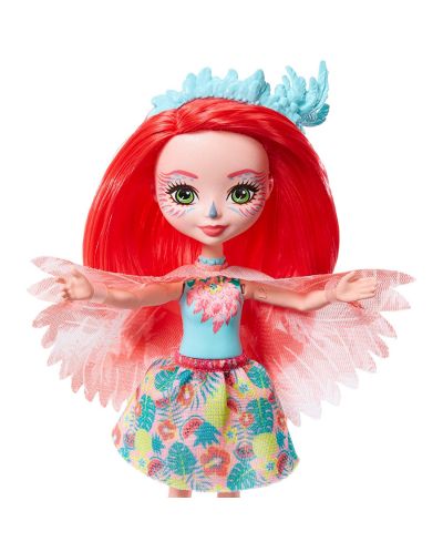 Кукличка с животниче Mattel Enchantimals - Fanci Flamingo с фламингото Swash - 5