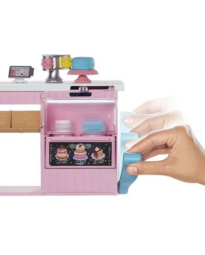 Игрален комплект Mattel Barbie - Приготвяне на сладкиши - 5