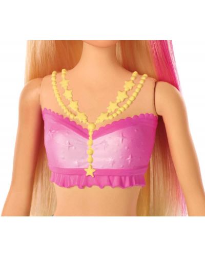 Кукла Mattel Barbie - Русалка със светеща опашка - 4