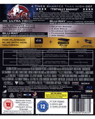 Ghostbusters (4K UHD + Blu-Ray) - 2