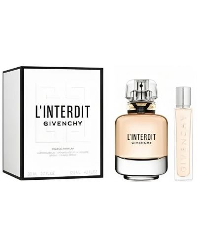 Givenchy Подаръчен комплект L'Interdit - Парфюмна вода, 80 + 12.5 ml - 1