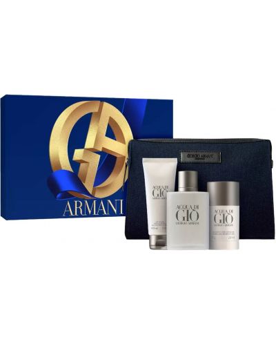 Giorgio Armani Комплект Acqua Di Gio, с несесер, 3 части - 1