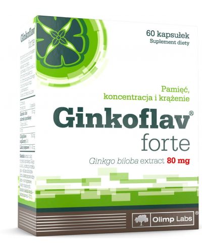 Ginkoflav Forte, 60 капсули, Olimp - 1