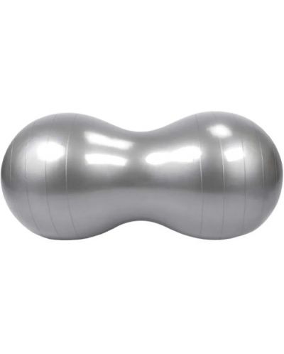 Гимнастическа топка ролер Maxima - 95 х 45 cm, сива - 1