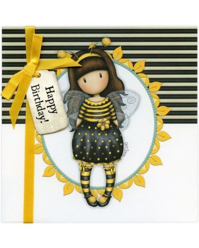 Картичка Santoro - Happy Birthday!