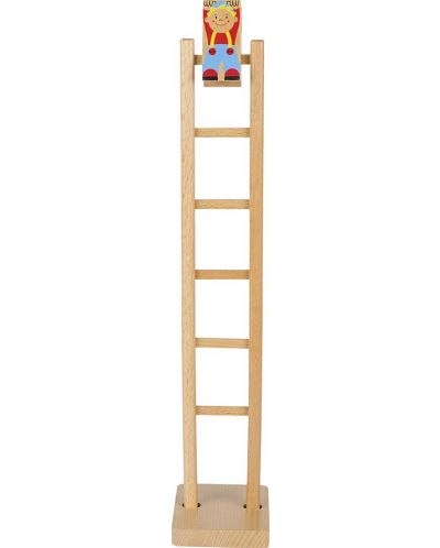 Дървена игра Goki - Клоун на стълба, Климби - 3