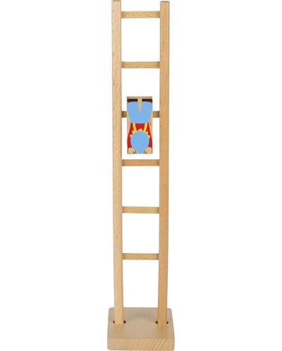 Дървена игра Goki - Клоун на стълба, Климби - 2