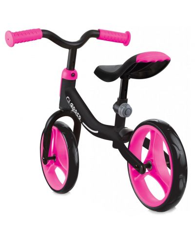 Детско колело Globber - Go Bike, черно с розов неон - 2