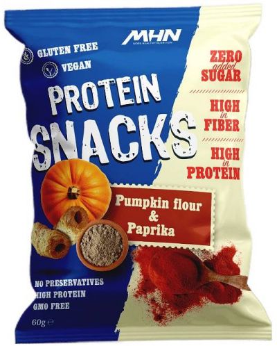Gluten Free Protein Snacks, pumpkin flour & paprika, 60 g, KT Sportline - 1