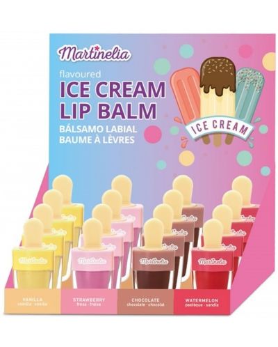 Гланц за устни Martinelia - Wonderland, Сладолед, асортимент, 7 g - 1
