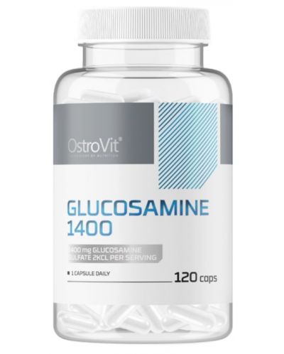 Glucosamine 1400, 1400 mg, 120 капсули, OstroVit - 1