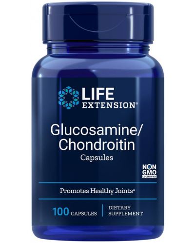 Glucosamine & Chondroitin, 100 капсули, Life Extension - 1