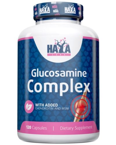 Glucosamine Complex, 120 капсули, Haya Labs - 1