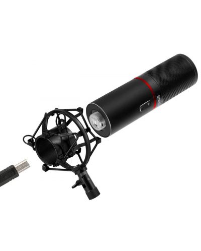 Микрофон Redragon - Blazar GM300-BK, черен - 3