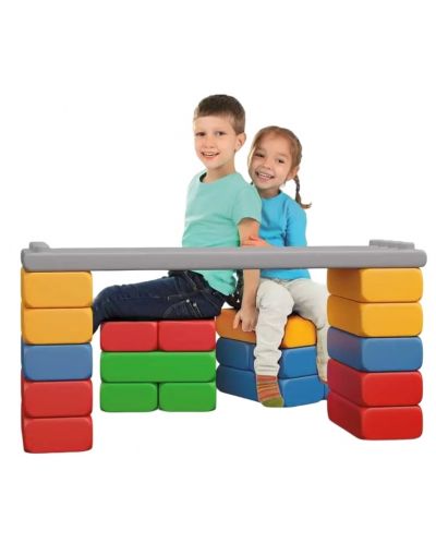 Голям детски конструктор Marioinex - Строителни блокове, 23 части - 3