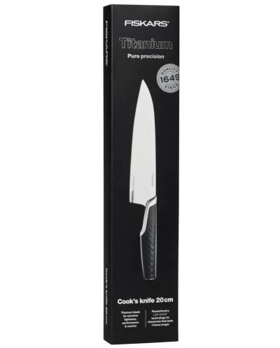 Голям готварски нож Fiskars - Titanium, 20 cm - 7