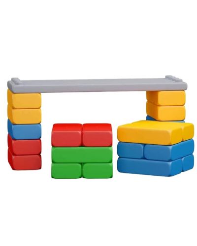 Голям детски конструктор Marioinex - Строителни блокове, 23 части - 2