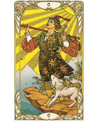 Golden Art Nouveau Tarot - Mini (New edition) - 2