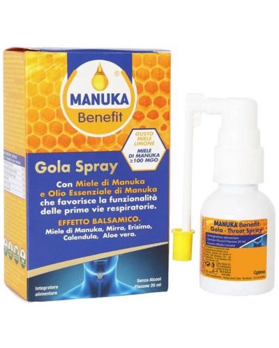 Manuka Benefit Gola Спрей за гърло, 20 ml, Optima Naturals - 1