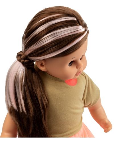Говореща кукла Skrallan - С тъмна коса, 45 cm - 3