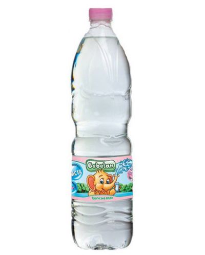 Голяма натурална вода за бебешки храни Bebelan, 1.5 L - 1